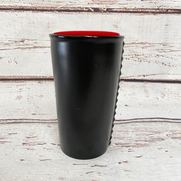 STARBUCKS Black and Red Studded Grande Tumbler - Picture 3 of 5